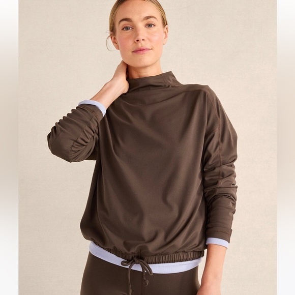 Talbots Tops - New - Haven Well Within Balance Funnel-Neck Pullover